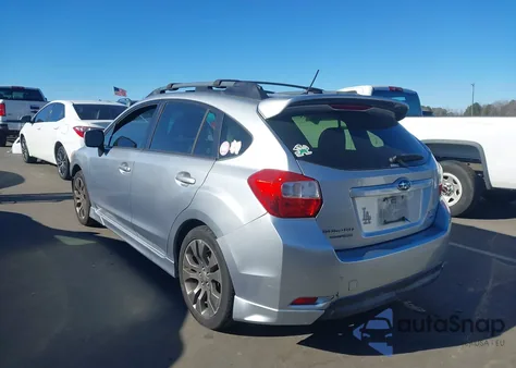 2013 Subaru Impreza 2.0I Sport Premium from USA, damaged, VIN JF1GPAL6XDG201472